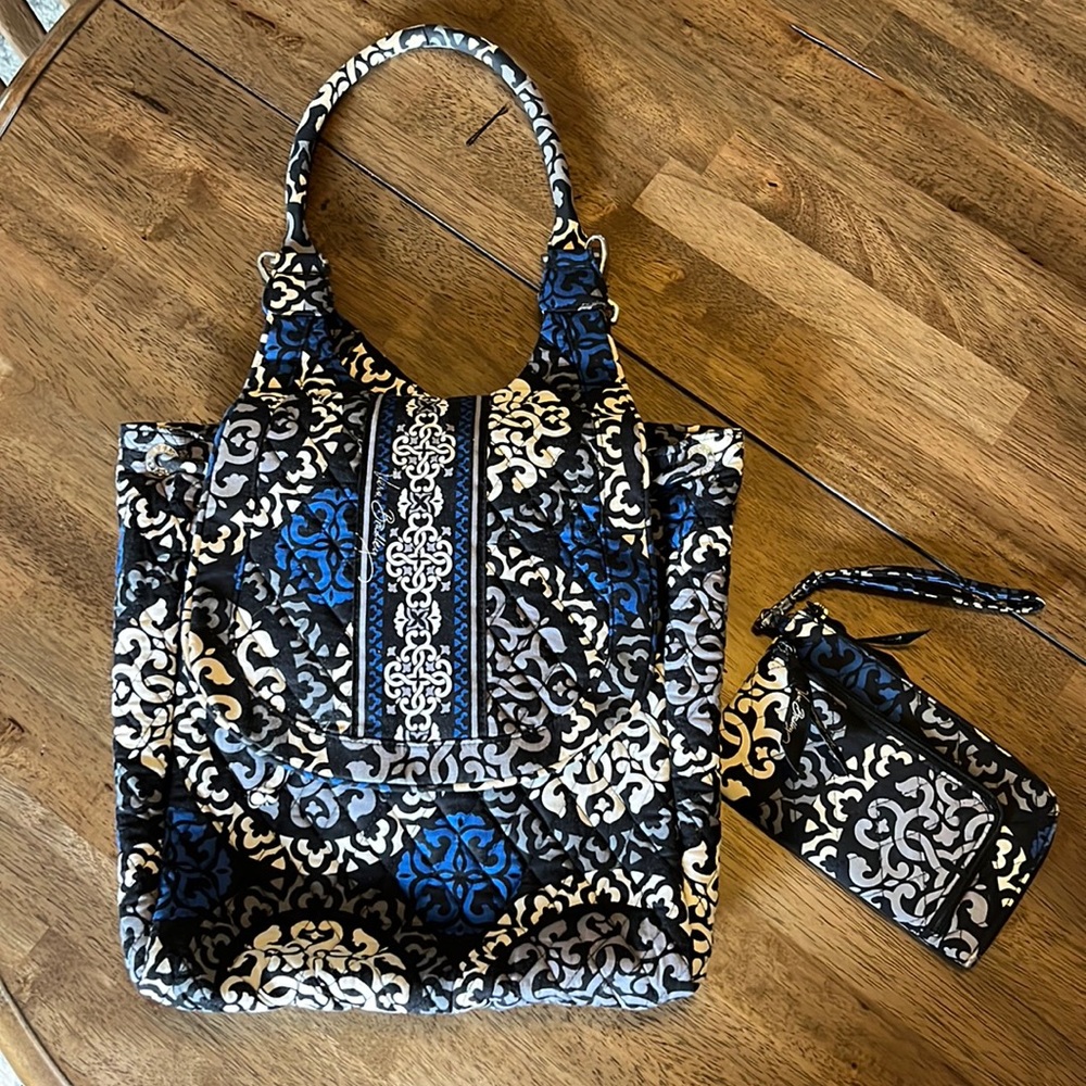 Vera Bradley, backpack with matching wristlet
